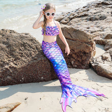 Cargar imagen en el visor de la galería, Traje de baño estilo Sirena con escamas