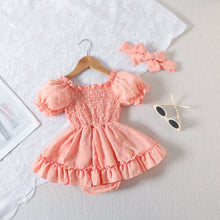 Cargar imagen en el visor de la galería, Body vestido engomado con vincha
