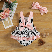Carregar imagem no visualizador da galeria, Body con volado estilo vaca y vincha
