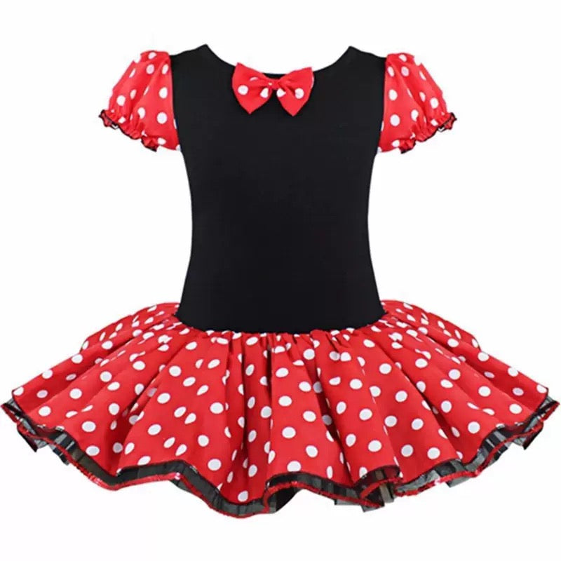 Body vestido para Ballet estilo Minnie Mouse