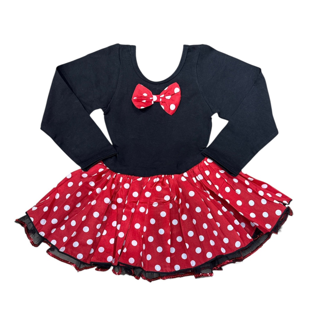 Body vestido para Ballet estilo Minnie Mouse