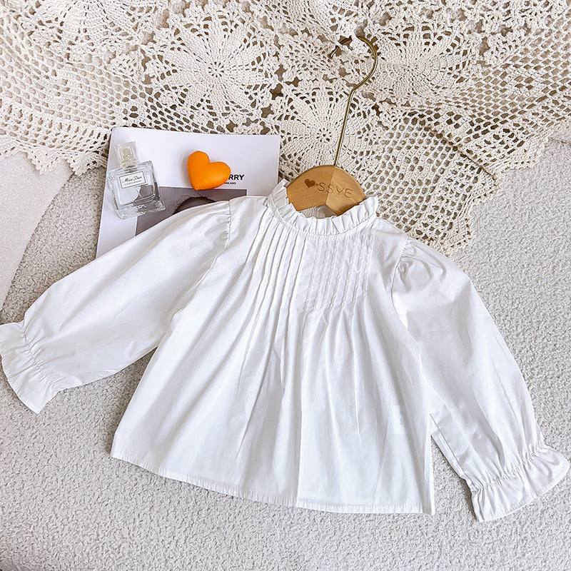 Cuello Bebe Camisa Cuello Volados Camisa Jeans Camisa Vaquera