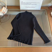 Carregar imagem no visualizador da galeria, Blusa cuello alto de hilo acanalado
