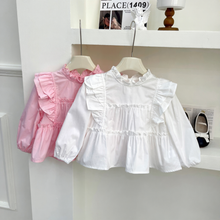 Cargar imagen en el visor de la galería, Blusa con volados
