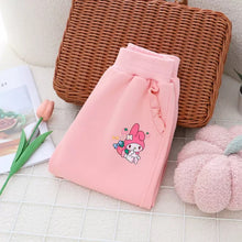 Carregar imagem no visualizador da galeria, Pantalón rosa tipo moletón de My Melody y bolsillos (Sanrio)
