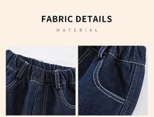 Carregar imagem no visualizador da galeria, Pantalón jeans con forro peludo

