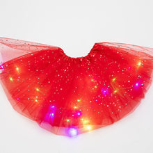 Cargar imagen en el visor de la galería, Pollera tutu con luces y brillo
