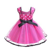 Carregar imagem no visualizador da galeria, Vestido pink estilo Minnie con vincha
