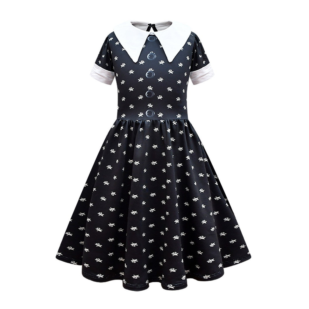 Vestido de  Merlina con cartera
