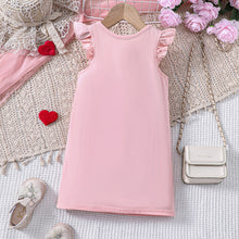Cargar imagen en el visor de la galería, Vestido con estampas de corazones y volados
