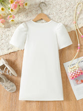 Carregar imagem no visualizador da galeria, Vestido blanco con estampas de LOL
