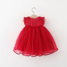 Carregar imagem no visualizador da galeria, Vestido de tul con moños
