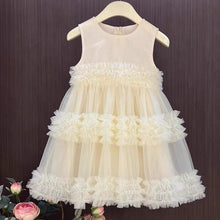 Cargar imagen en el visor de la galería, Vestido de tul con brillo y volados
