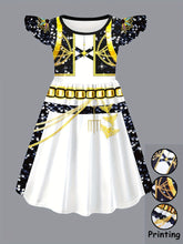Carregar imagem no visualizador da galeria, Vestido estilo Rumi de las guerreras KPop Demon Hunters / Huntrix

