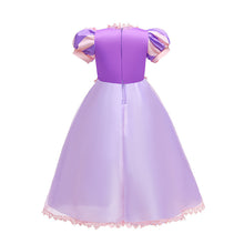 Carregar imagem no visualizador da galeria, Vestido largo de Rapunzel con encaje
