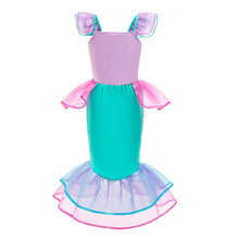 Cargar imagen en el visor de la galería, Vestido largo con escamas y cola de Sirena
