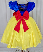 Cargar imagen en el visor de la galería, Vestido estilo Blancanieves con moño
