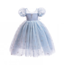 Carregar imagem no visualizador da galeria, Vestido largo estilo Elsa de frozen con moño
