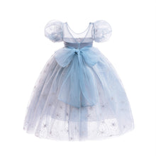 Carregar imagem no visualizador da galeria, Vestido largo estilo Elsa de frozen con moño
