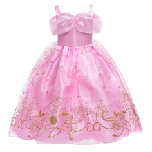 Carregar imagem no visualizador da galeria, Vestido rosa estilo princesa Aurora
