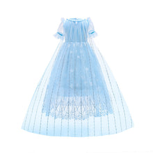 Carregar imagem no visualizador da galeria, Vestido largo de Frozen con capa
