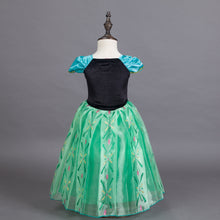 Cargar imagen en el visor de la galería, Vestido estilo Anna de Frozen con detalles en el tul
