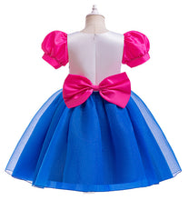 Cargar imagen en el visor de la galería, Vestido de tres colores con moño de Gabby Dollhouse
