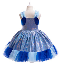 Cargar imagen en el visor de la galería, Vestido azul con tul de Bluey
