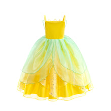 Carregar imagem no visualizador da galeria, Vestido amarillo estilo princesa Tiana
