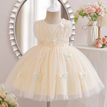 Cargar imagen en el visor de la galería, Vestido de tul con detalles de mariposas
