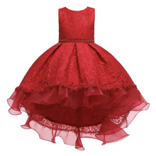 Carregar imagem no visualizador da galeria, Vestido cola de pato con detalles de perlas en la cintura
