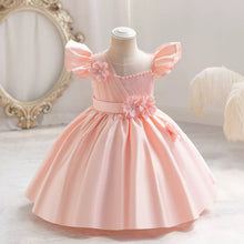 Cargar imagen en el visor de la galería, Vestido con detalles de flores
