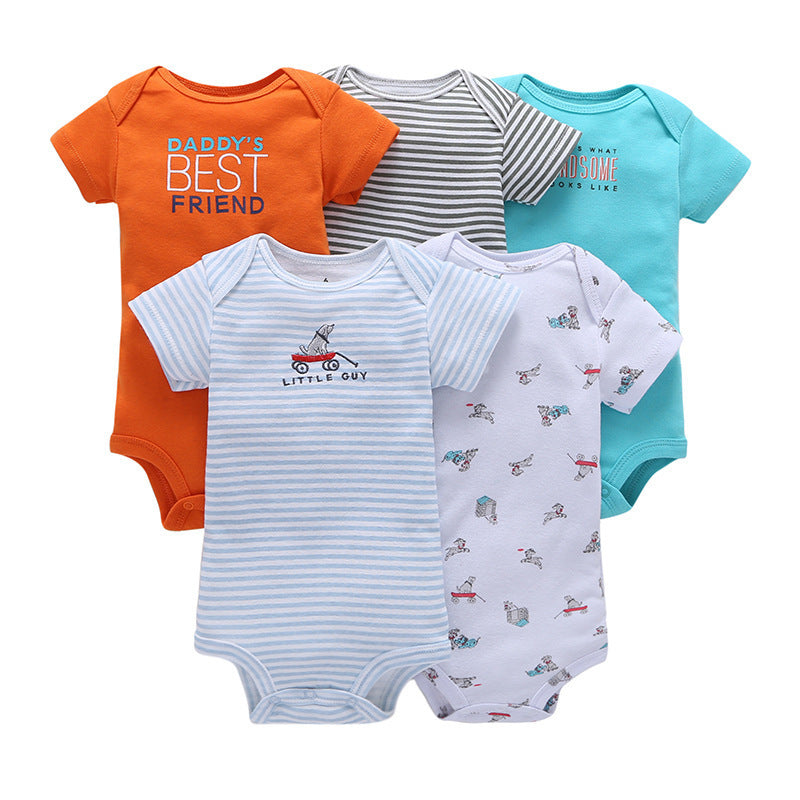 Pack de body 5 piezas con estampas de perros