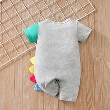 Cargar imagen en el visor de la galería, Body enterizo gris con estampa de cocodrillo
