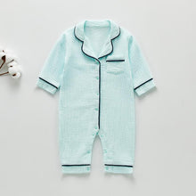 Carregar imagem no visualizador da galeria, Body enterizo liso estilo pijama
