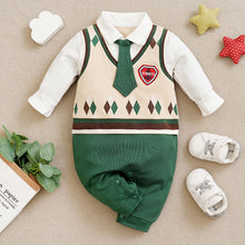 Carregar imagem no visualizador da galeria, Body enterizo doble color con corbata
