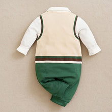 Carregar imagem no visualizador da galeria, Body enterizo doble color con corbata
