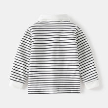 Carregar imagem no visualizador da galeria, Remera mangas largas con rayas
