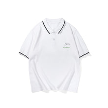 Cargar imagen en el visor de la galería, Remera liso con cuello, estampas en la espalda
