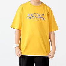 Carregar imagem no visualizador da galeria, Remera liso con detalles en letras
