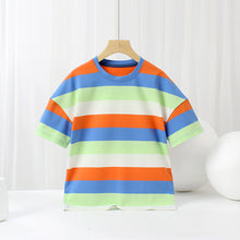 Carregar imagem no visualizador da galeria, Remera a rayas colorido
