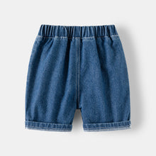 Cargar imagen en el visor de la galería, Short jeans tipo bermuda con bolsillo
