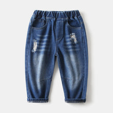 Cargar imagen en el visor de la galería, Pantalón jeans rasgado
