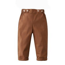 Carregar imagem no visualizador da galeria, Pantalón marrón con bolsillos

