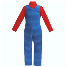 Carregar imagem no visualizador da galeria, Camisa con jardinera azul Estilo Mario Bross

