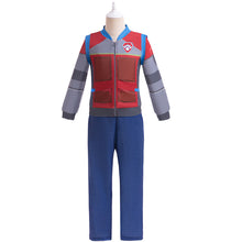 Cargar imagen en el visor de la galería, Campera rojo gris, pantalón azul estilo Ryder Paw patrol
