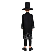 Carregar imagem no visualizador da galeria, Camisa, tapado, pantalón, sombrero alto y accesorios estilo Saja Boys de KPop Demon Hunters / Huntrix (Incluyen accesorio)
