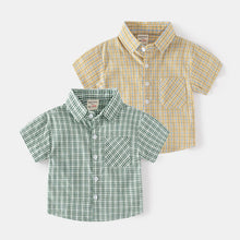 Cargar imagen en el visor de la galería, Camisa cuadrille con bolsillo
