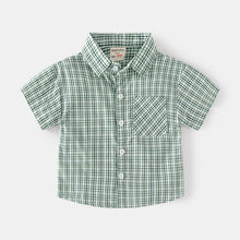 Cargar imagen en el visor de la galería, Camisa cuadrille con bolsillo
