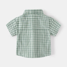 Cargar imagen en el visor de la galería, Camisa cuadrille con bolsillo
